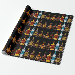 Open Bar Wrapping Paper