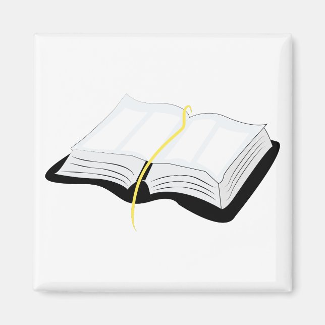 Open Bible Magnet (Front)