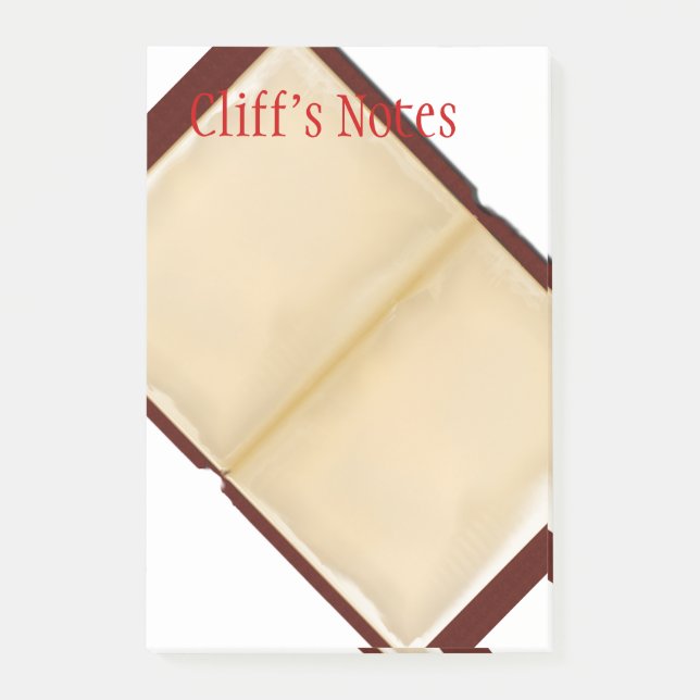 Open Book Large Post-it® Note (Front)