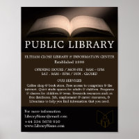 Open Book, Library Advertising