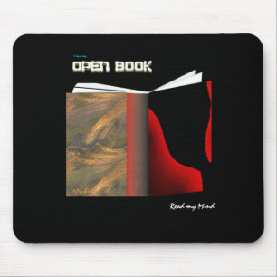 Open Book Mouse Pad