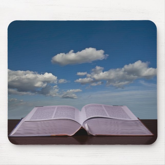 open book mouse pad (Front)