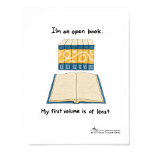 Open Book Print