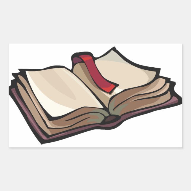 Open Book Stickers (Front)