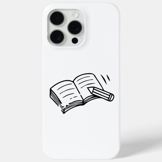 Open Book Teacher Case-Mate iPhone Case (Back)