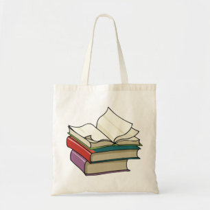 Open Book Tote Bag