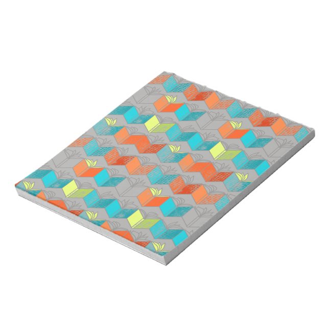 Open books notepad (Rotated)