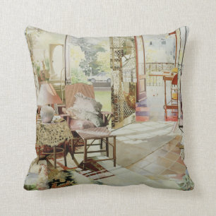 Open Door 1987 Throw Pillow