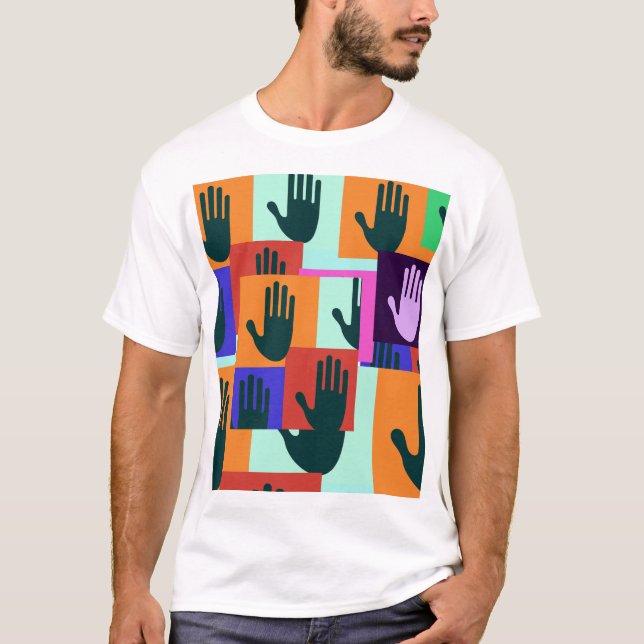 Open Hand Symbol T-Shirt (Front)