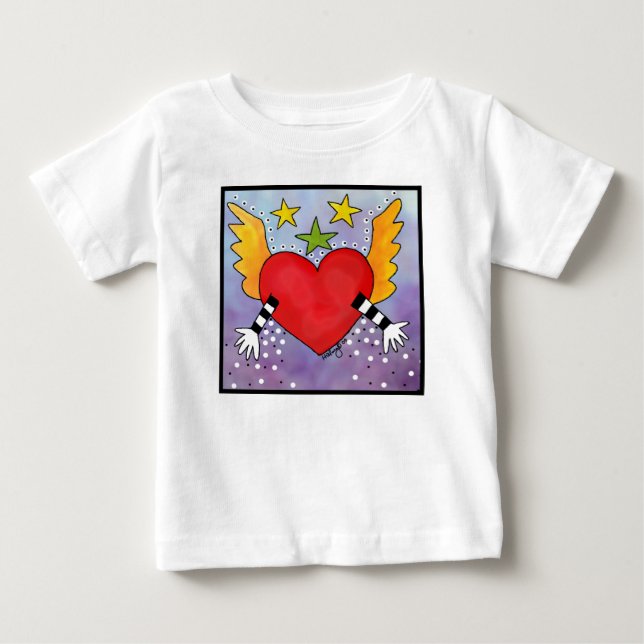 Open Heart Baby T-Shirt (Front)