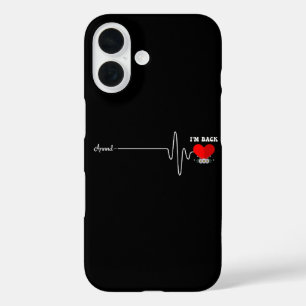 Open Heart Bypass Surgery Heart Attack Survivor iPhone 16 Case
