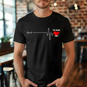  Open Heart Bypass Surgery Heart Attack Survivor T-Shirt