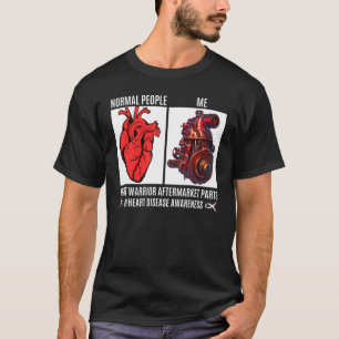Open Heart Diseases Proud Surgery Survivor Afterma T-Shirt
