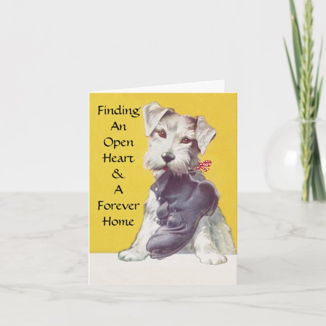 Open Heart & Forever Home Pet Rescue TY Cards (Front)