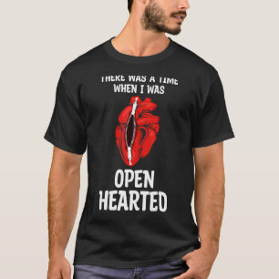 Open Heart Surgery & Bypass Heart Survivor T-Shirt