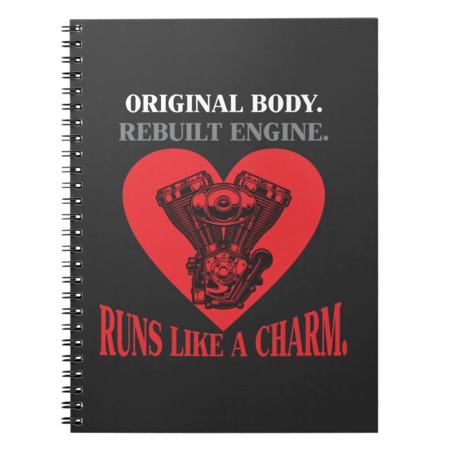 Open Heart Surgery Get Well Recovery Operation Notebook (Front)