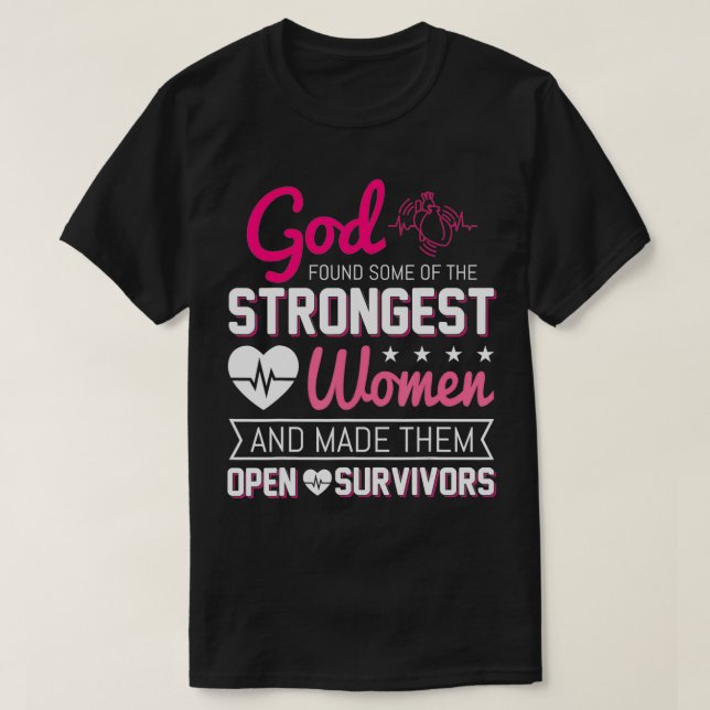 Open Heart Surgery  Gift Recovery Survivor Women G T-Shirt (Design Front)