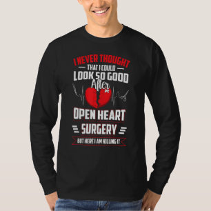 Open Heart Surgery Heart Bypass T-Shirt