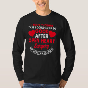 Open Heart Surgery Quadruple Bypass Coronary Arter T-Shirt