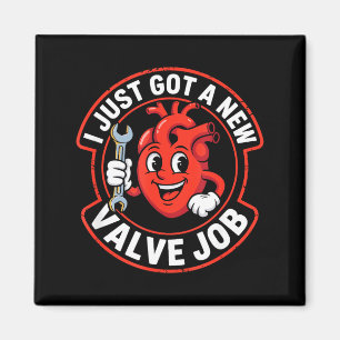Open Heart Surgery Recovery Funny Magnet