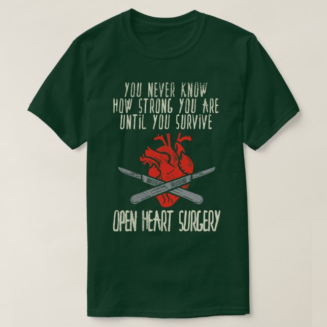Open Heart Surgery T-Shirt (Design Front)