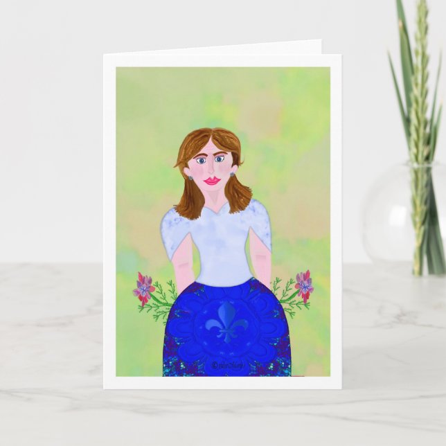 Open hearted  LeeMarie's creative Design Card (Front)