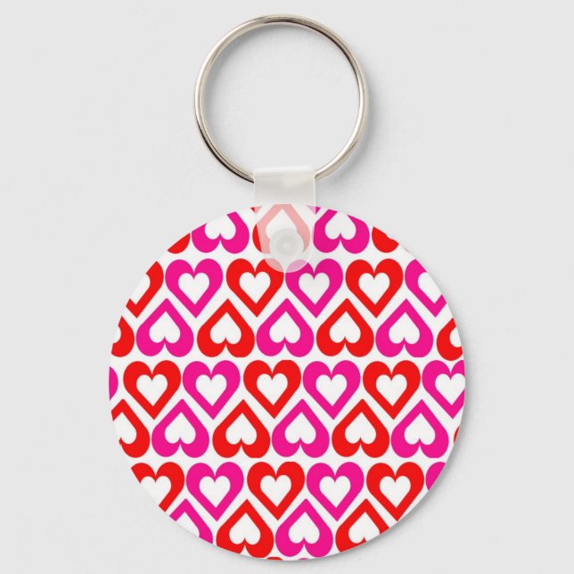 Open Hearts Keychain (Front)