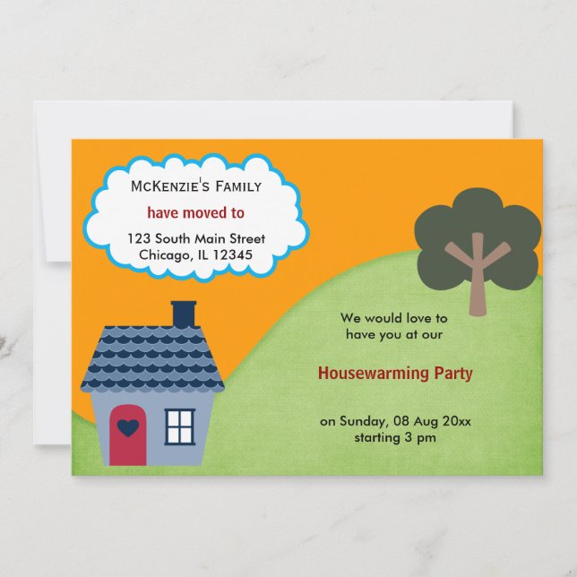 Open House Announcement (Front)