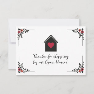 Open House Follow Up Real Estate Card