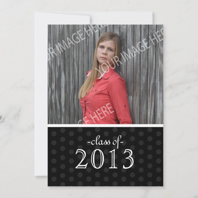 Open House Graduation Invitation (Front)
