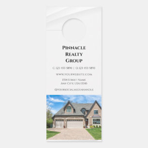 Open House Invitation Real Estate Farming Door Han Hanger