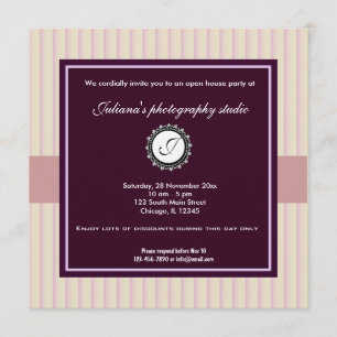 Open House New Business Invitation