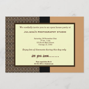 Open House New Business Invitation