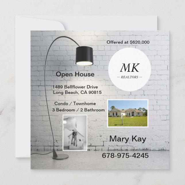 Open House Postcards For New Homeowners (Front)