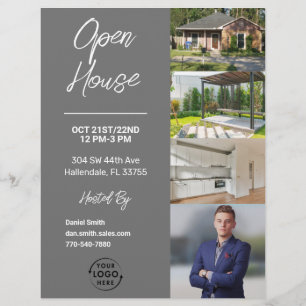 Open House   Real Estate Marketing Flyer