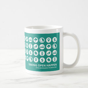 Open Knowledge Foundation Data Types Mug
