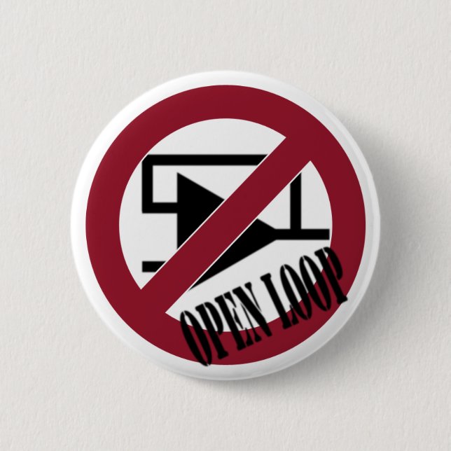 Open Loop 2 Inch Round Button (Front)