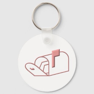Open Mailbox Keychain