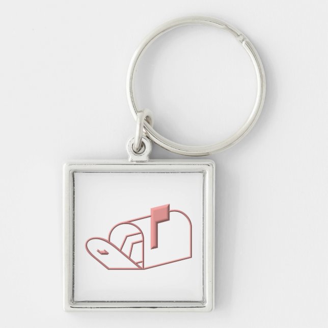 Open Mailbox Keychain (Front)
