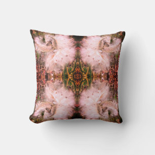 Open Milkweed Pods Seeds with Silk 2 Way Throw Pillow