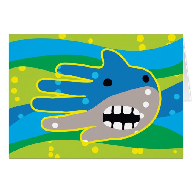 Open Mouth Shark (Front Horizontal)