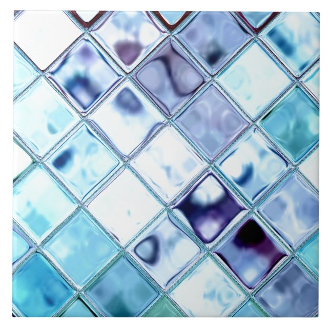 Open Ocean Tile or Trivet ~ custom ~ customizable! (Front)