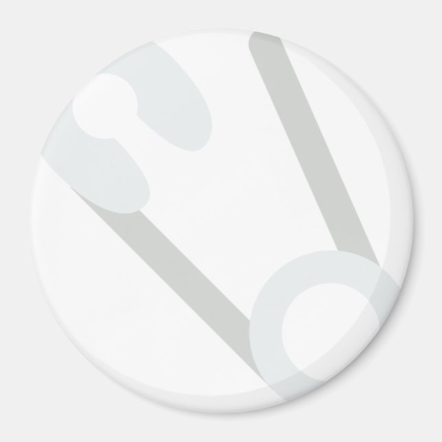 open safety pin magnet (Front)