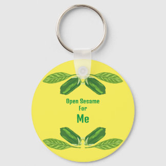 Open sesame designer Keychain