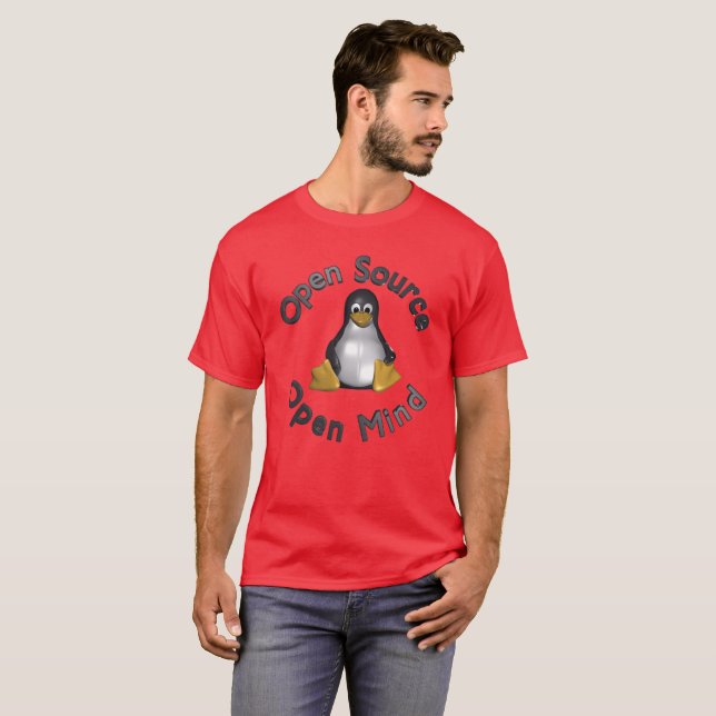 Open Source Open Mind T-Shirt (Front Full)