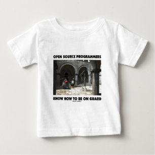 Open Source Programmers Know How To Be On Guard Baby T-Shirt