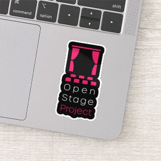 Open Stage Project Vinyl Sticker