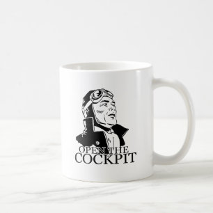 Open the cockpit coffee mug