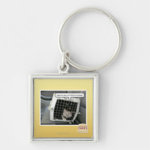 Open the door keychain
