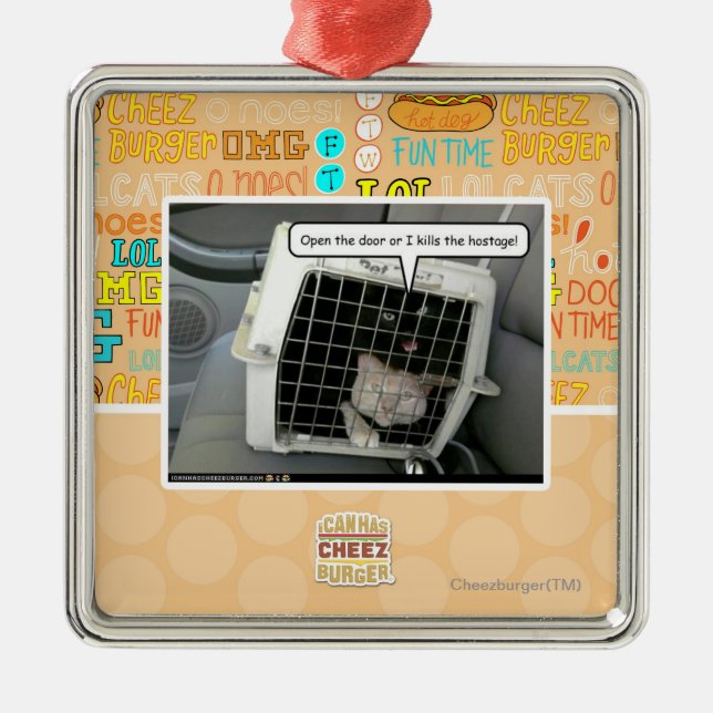 Open the door metal ornament (Front)